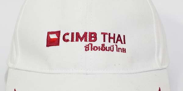 งานปักหมวก