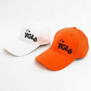 หมวกแก๊ปสีล้วน ปักโลโก้แบรนด์