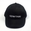 หมวกแบรนด์สีดำ