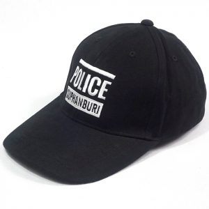 หมวกแก๊ปสีดำPolice